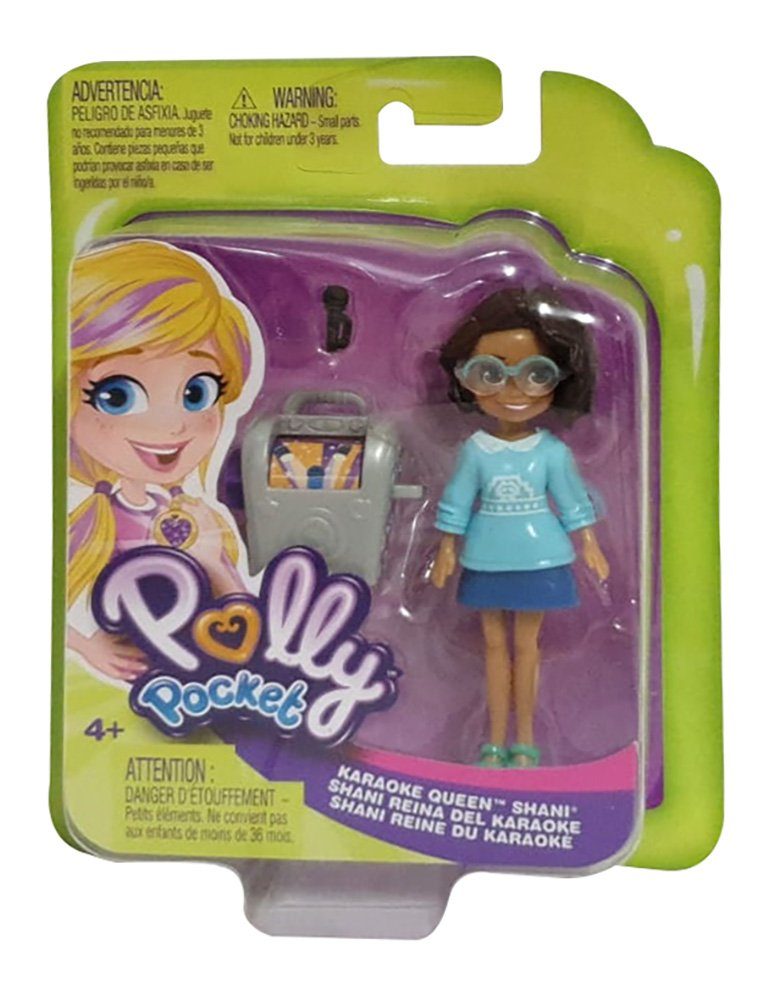 Minipuppe Mattel Polly Pocket Puppe Spielfigur mit Zubehör F