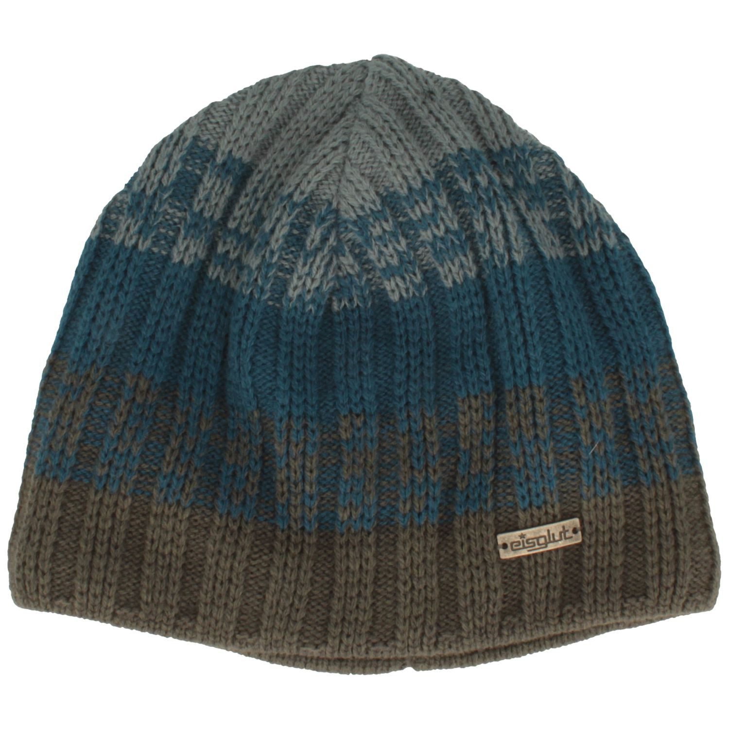 Eisglut Strickmütze dreifarbig Renoo XL