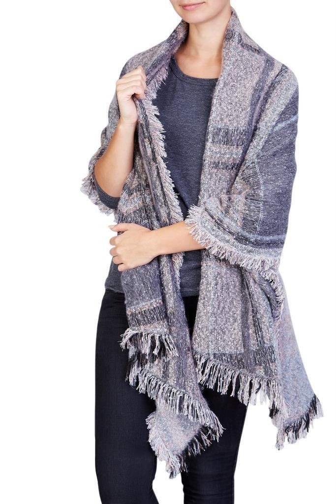 LOREZA Schal XXL Damen Karo Deckenschal 230cm x 70cm Winterschal günstig online kaufen