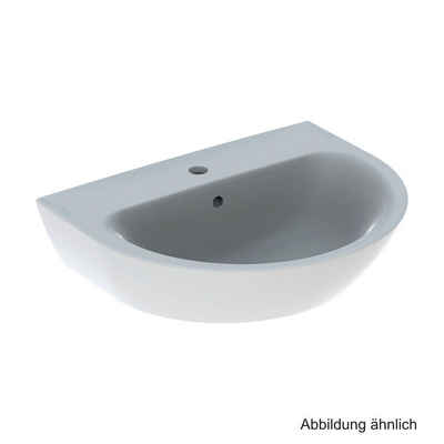 GEBERIT Waschbecken Geberit Waschtisch Renova, 60 x 48 cm, weiß KeraTect, 500370018