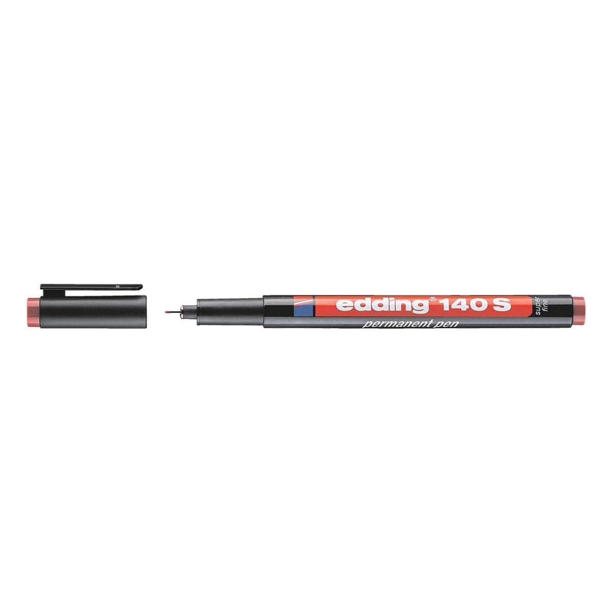 Tinte Folienstift edding S, mit (4-tlg), e-140 permanenter