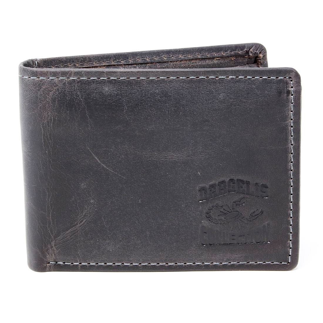 Lederbörse mit Männerbörse Münzfach RFID Börse Brieftasche Herren Leder SHG Schutz Geldbörse Portemonnaie,