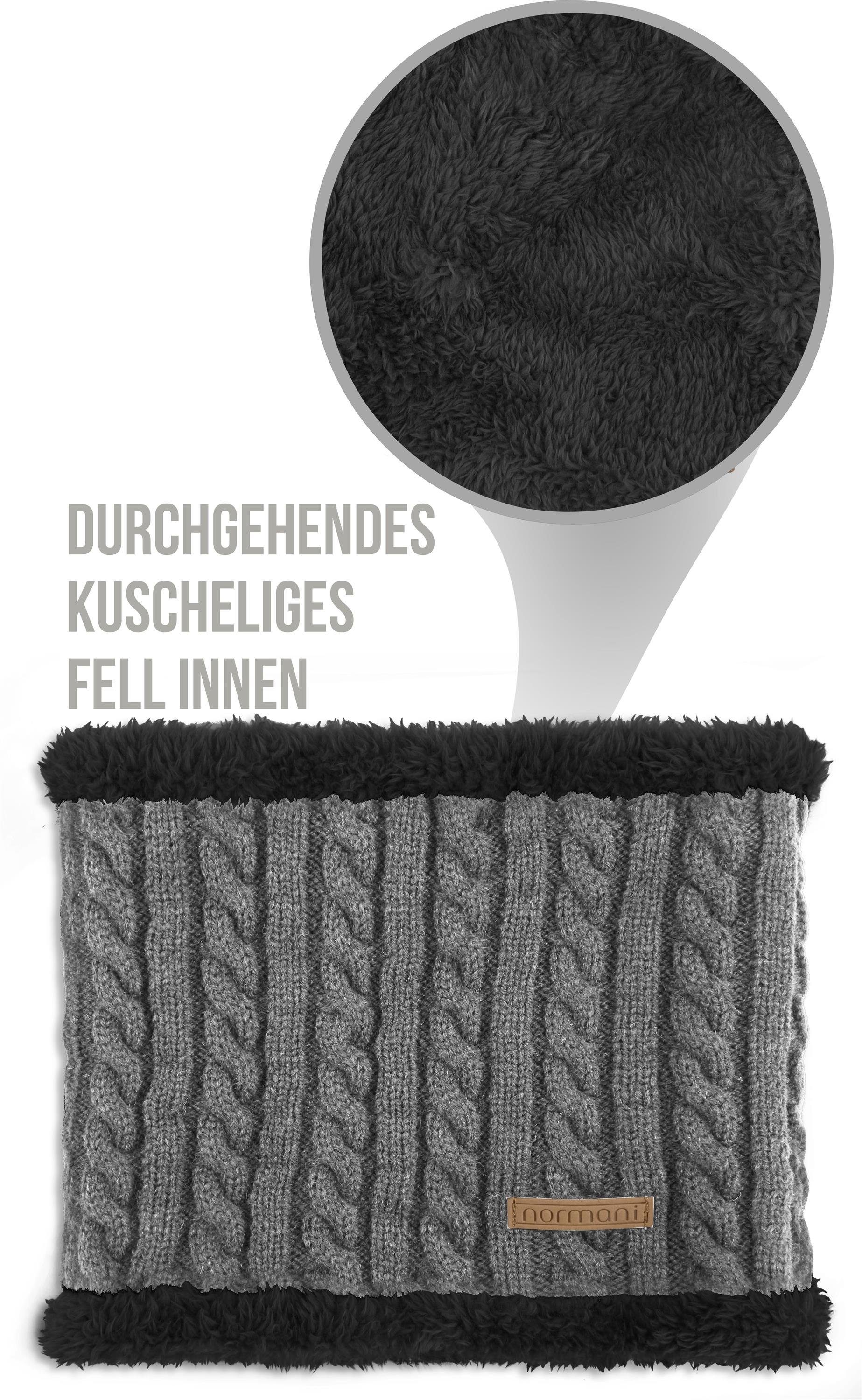 Wollschal Winter-Fellschal Kebili