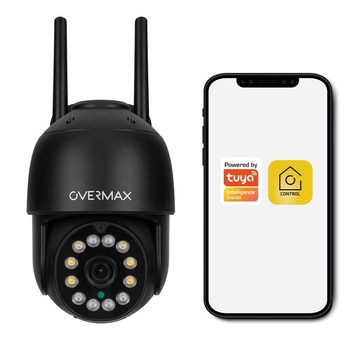 Overmax CAMSPOT 4.95 Überwachungskamera (Innenbereich, Aussenbereich, Set, Smart Wi-Fi PTZ-Kamera, Netzkabel mit Adapter, Montagesatz, 2560 x 1440 QHD/2.5K Video, Beste Multifunktionskamera)