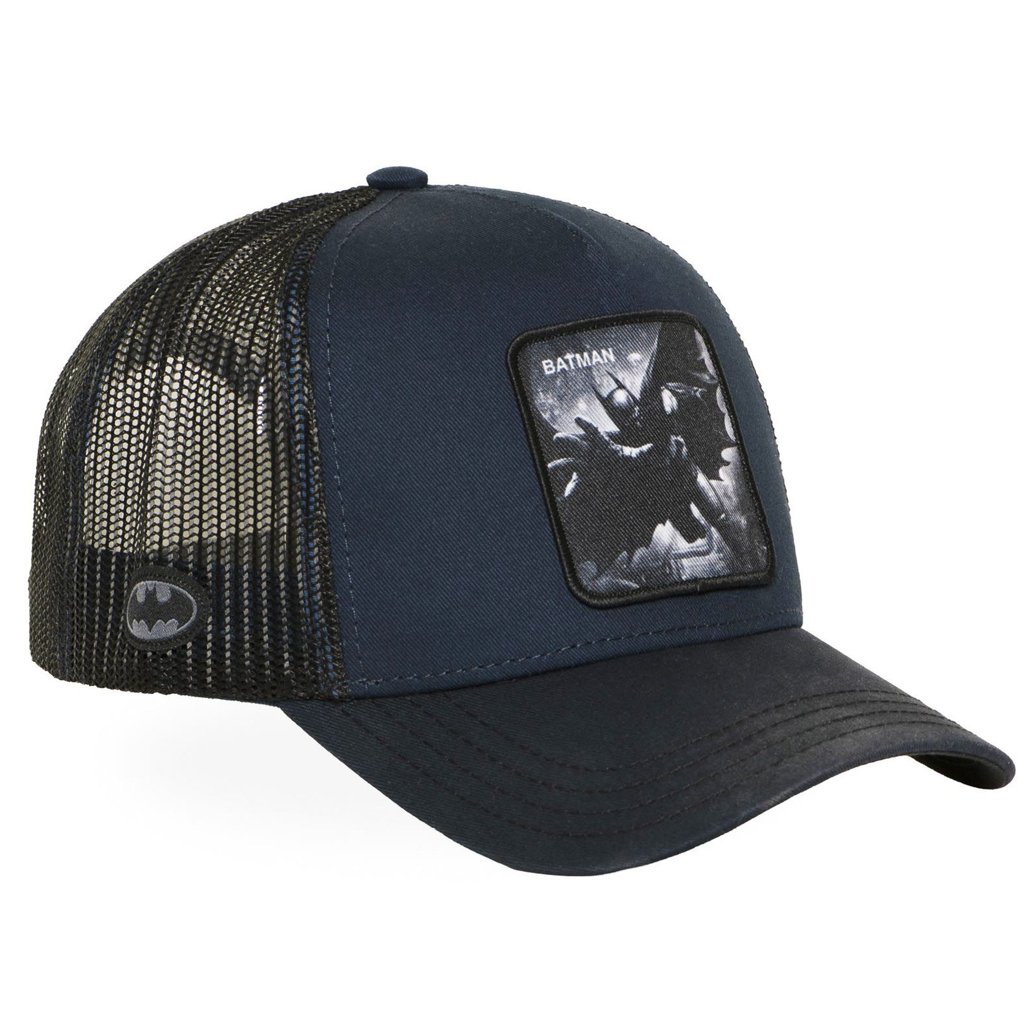 Capslab Trucker Cap CAPSLAB Trucker Cap - BY FREEGUN DC COMICS BATMAN 4 Dark (Basecap, Basecap, Meshcap, Trucker Kappe)