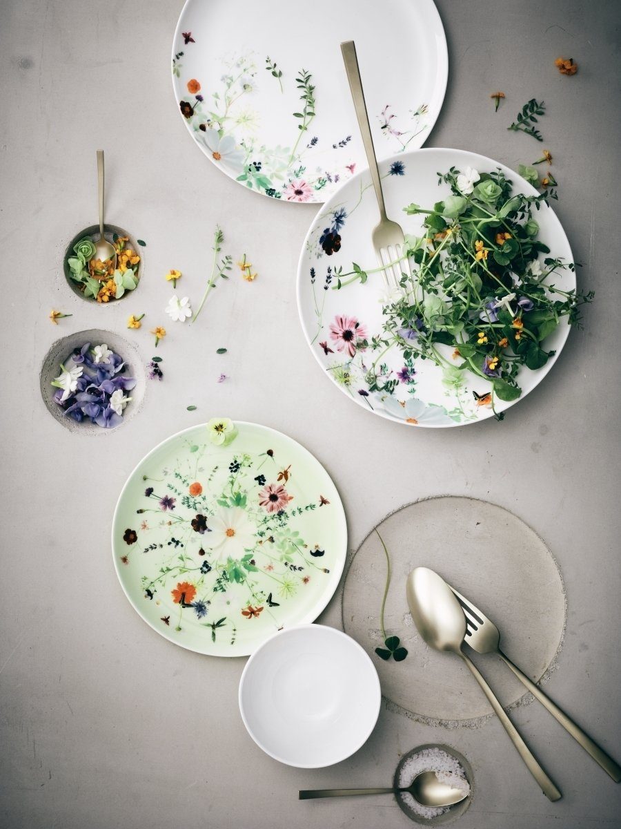 Rosenthal Suppenschale Brillance Grand Air Suppentasse 2tlg., Porzellan, (Suppentassen)