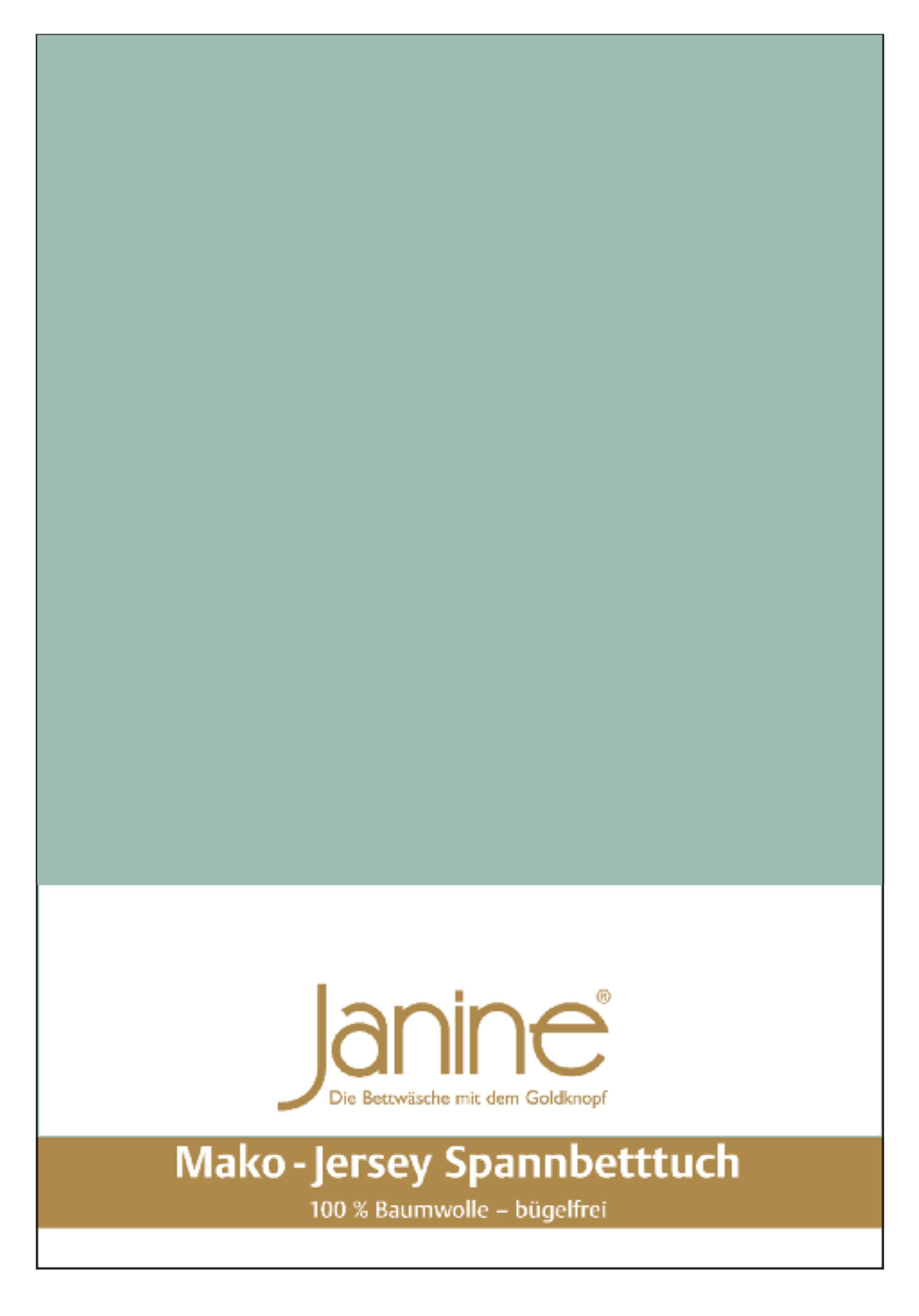 Janine Spannbettlaken Janine Mako Jersey Spannbetttuch günstig online kaufen
