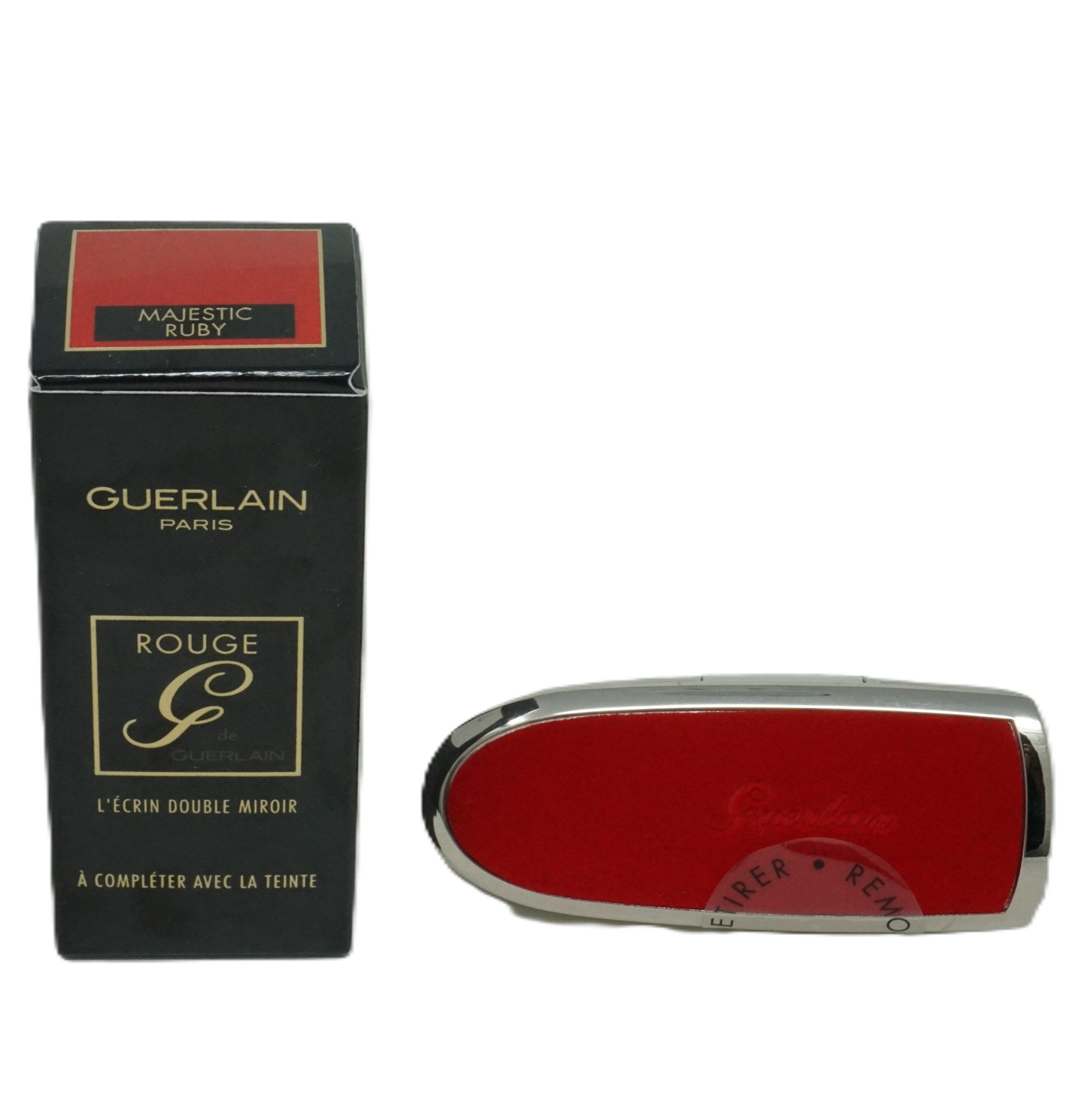 Lippenstift Guerlain Rouge G The Double Mirror Case French Chevron