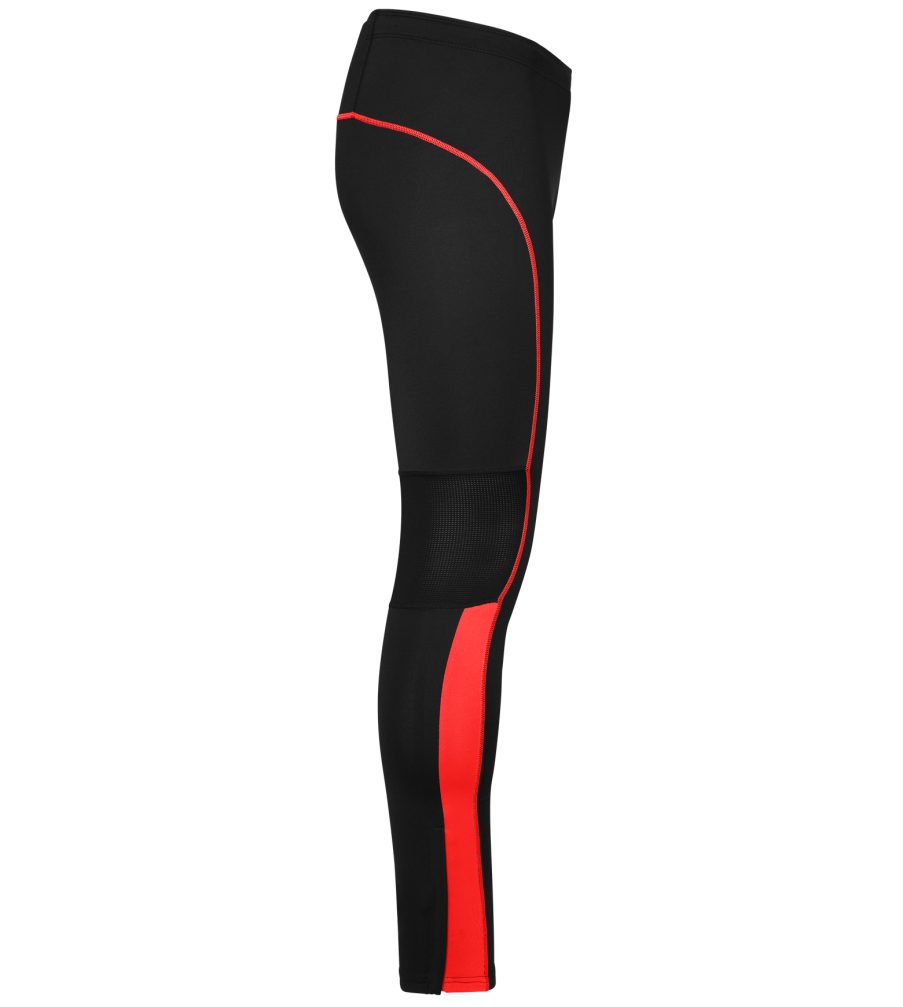 James & Nicholson Laufhose Vielseitige Herren Laufhose Running Tights JN480 Atmungsaktive Mesheinsätze