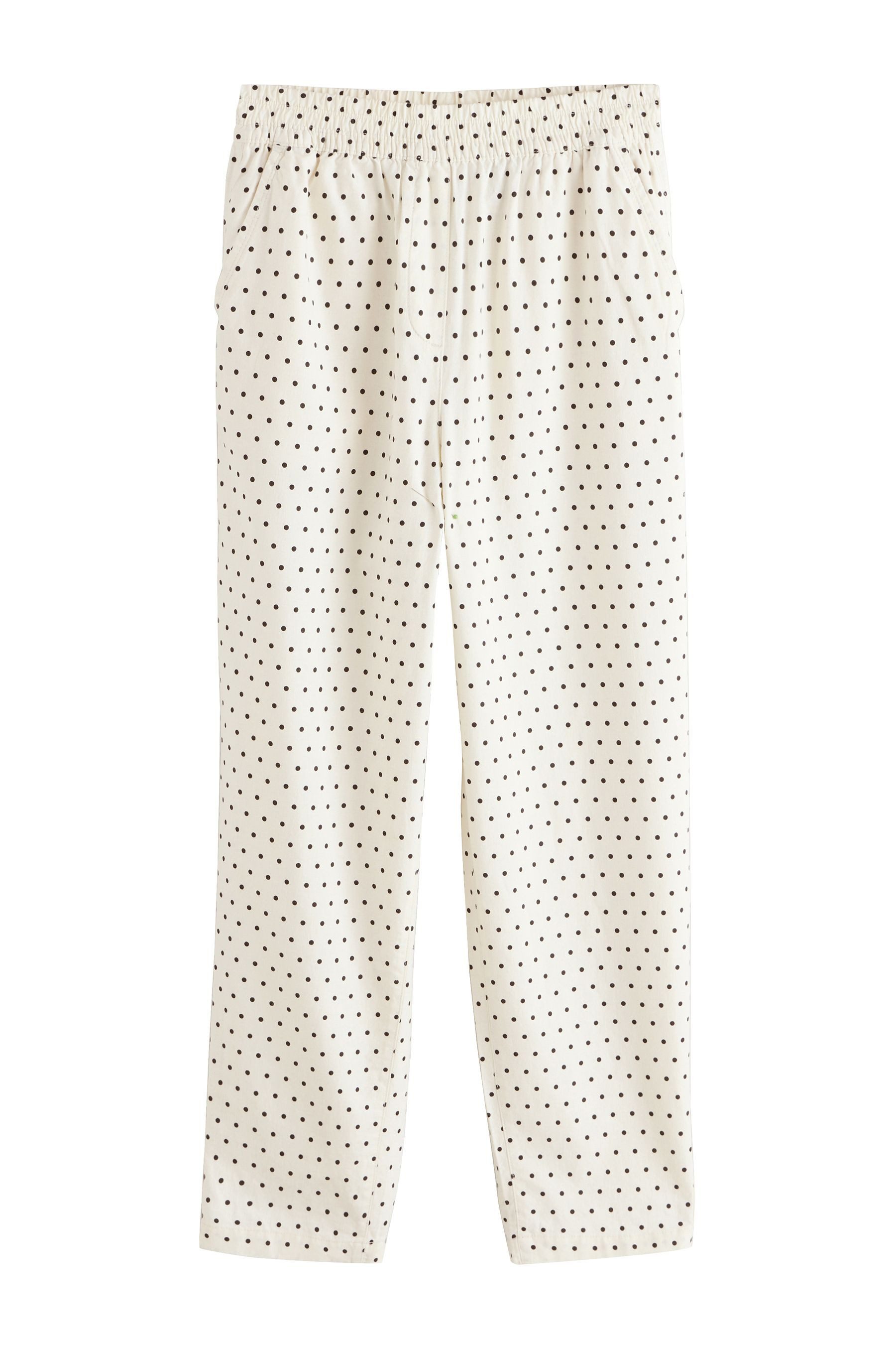 Next Stoffhose Hose mit Stretch und Barrel-Bein, 2er-Pack (2-tlg)