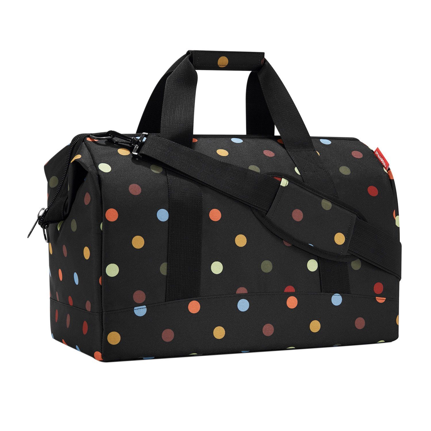 Schultertasche Farbwahl allrounder - Dots Tasche REISENTHEL® L Sporttasche Reisetasche