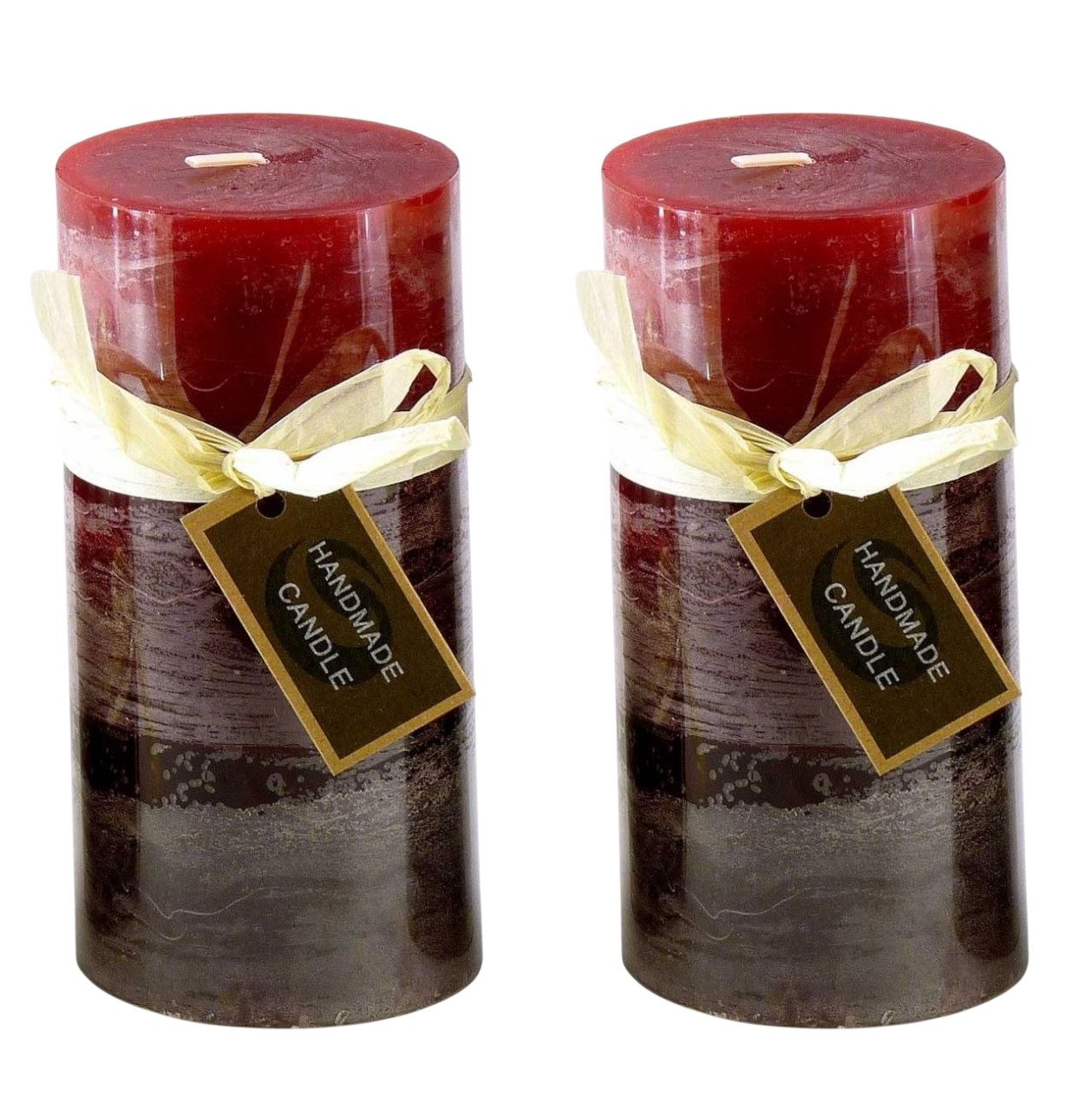 Small-Preis Stumpenkerze Premium Blending Colors Dunkelrot Farbenmix Echtwa günstig online kaufen