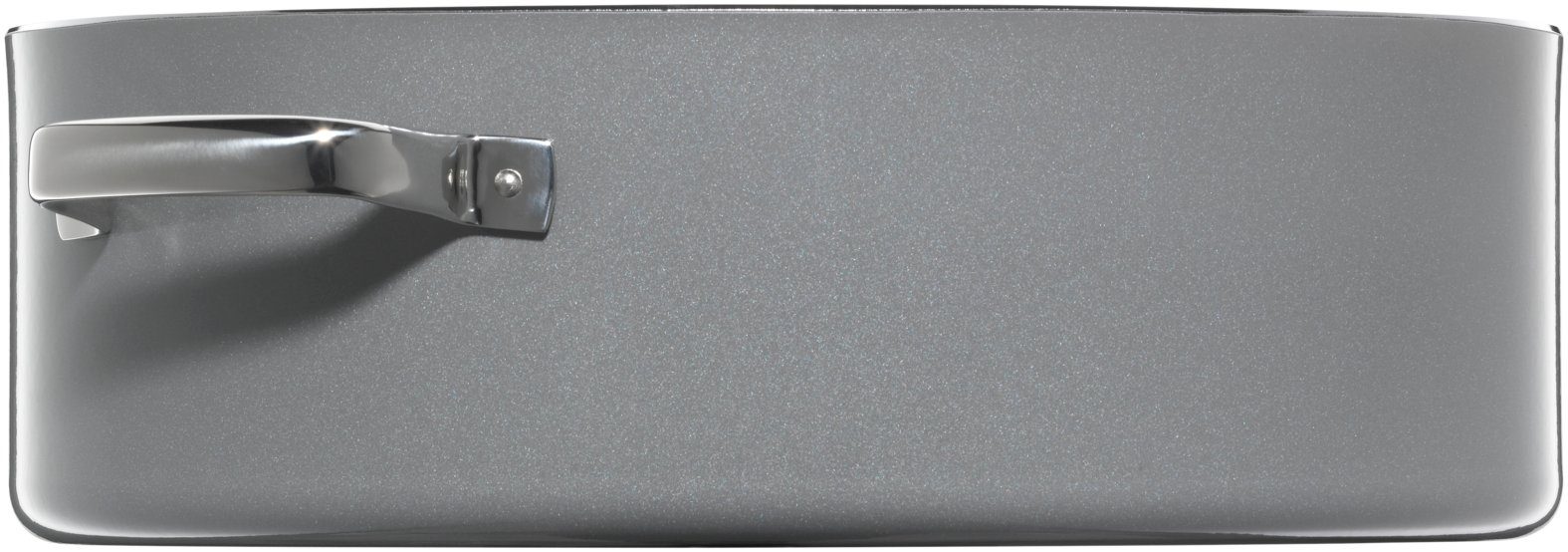 WMF Bräter Fusiontec Mineral Bräter mit Glasdeckel, oval, 36 cm, Platinum, Fusiontec (1-tlg), Made in Germany