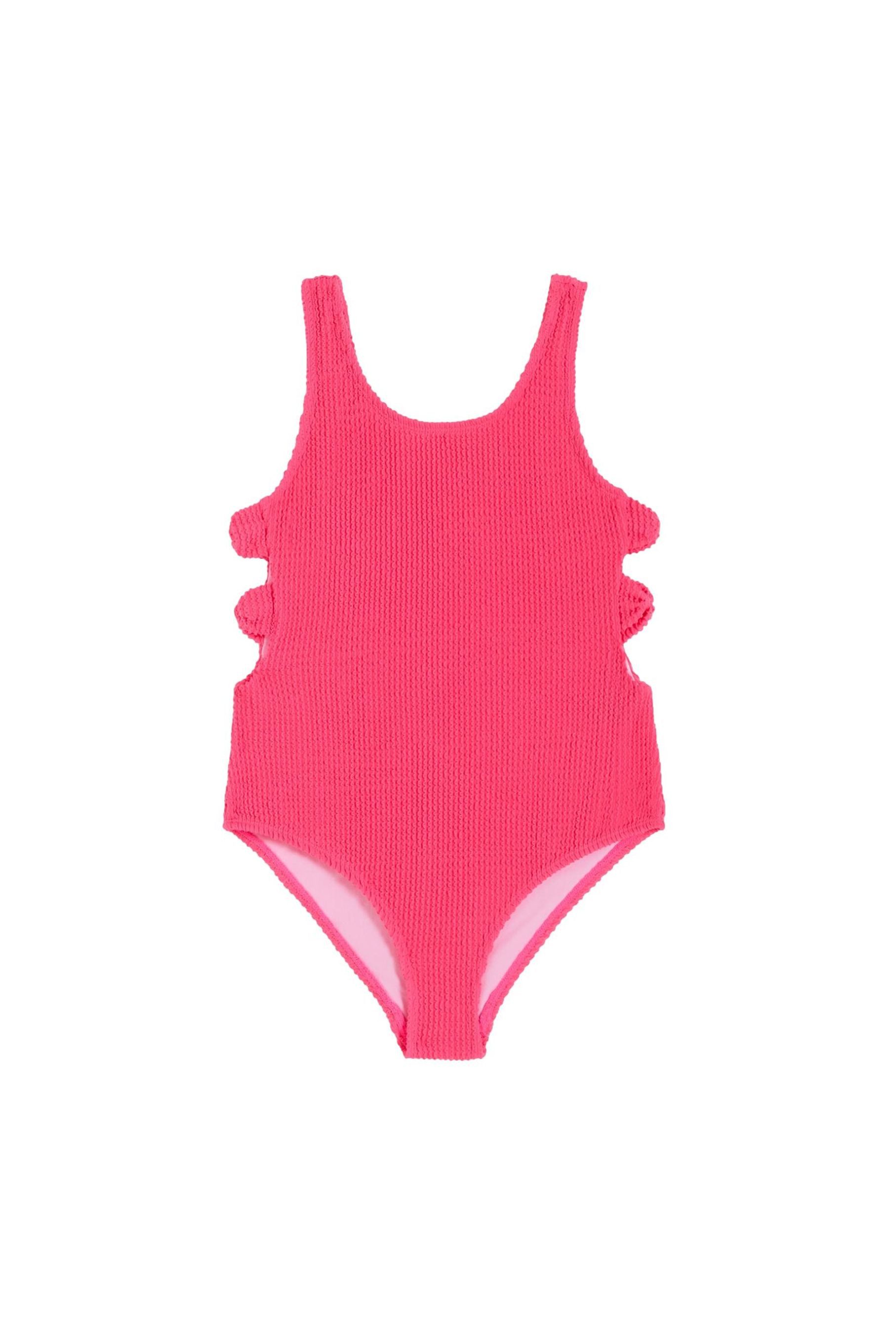 Lipsy Badeanzug Lipsy strukturierter Badeanzug mit U-Ausschnitt (1-St)