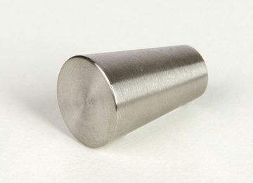 SO-TECH® Möbelknopf EK09 Ø 15 - 30 mm Edelstahl gebürstet, Edelstahl gebürstet Knopf Knauf incl. Schrauben