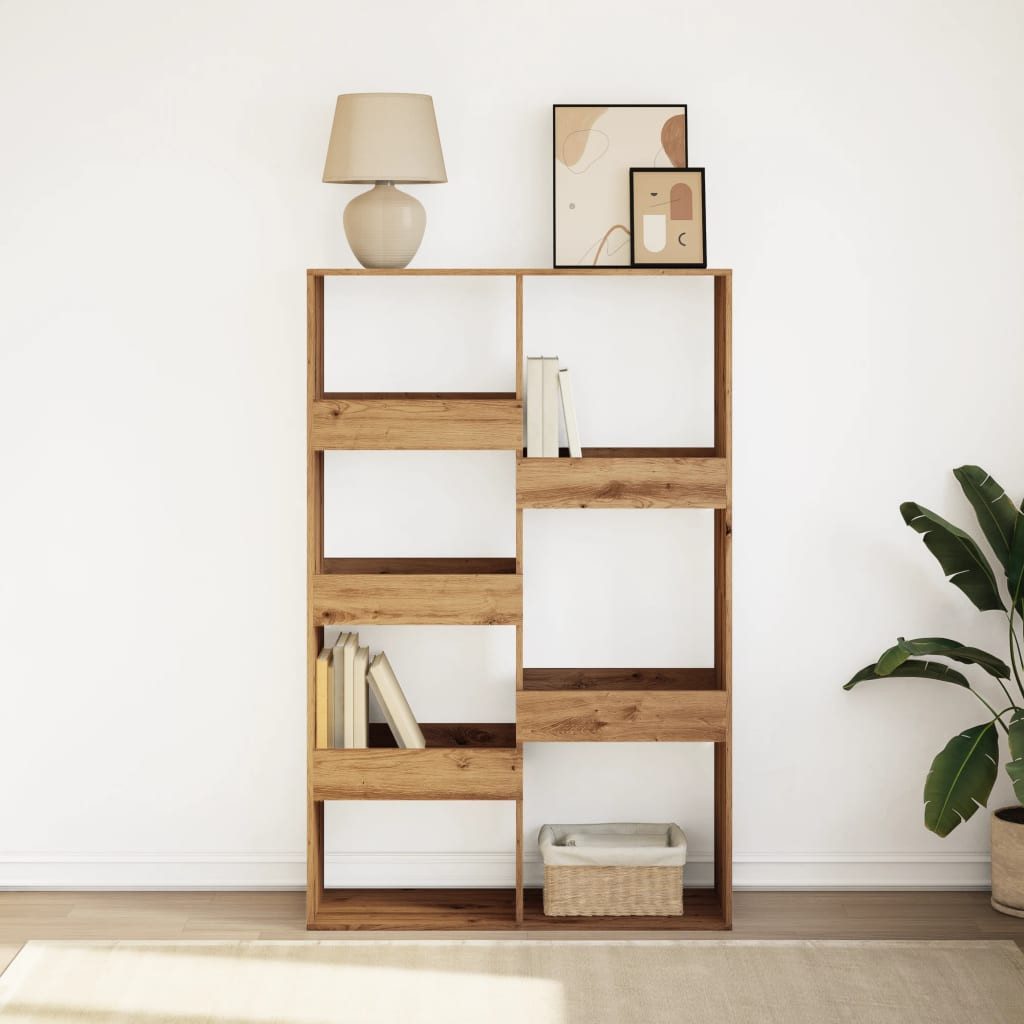 vidaXL Bücherregal Bücherregal Artisan-Eiche 100x33x155,5 cm günstig online kaufen