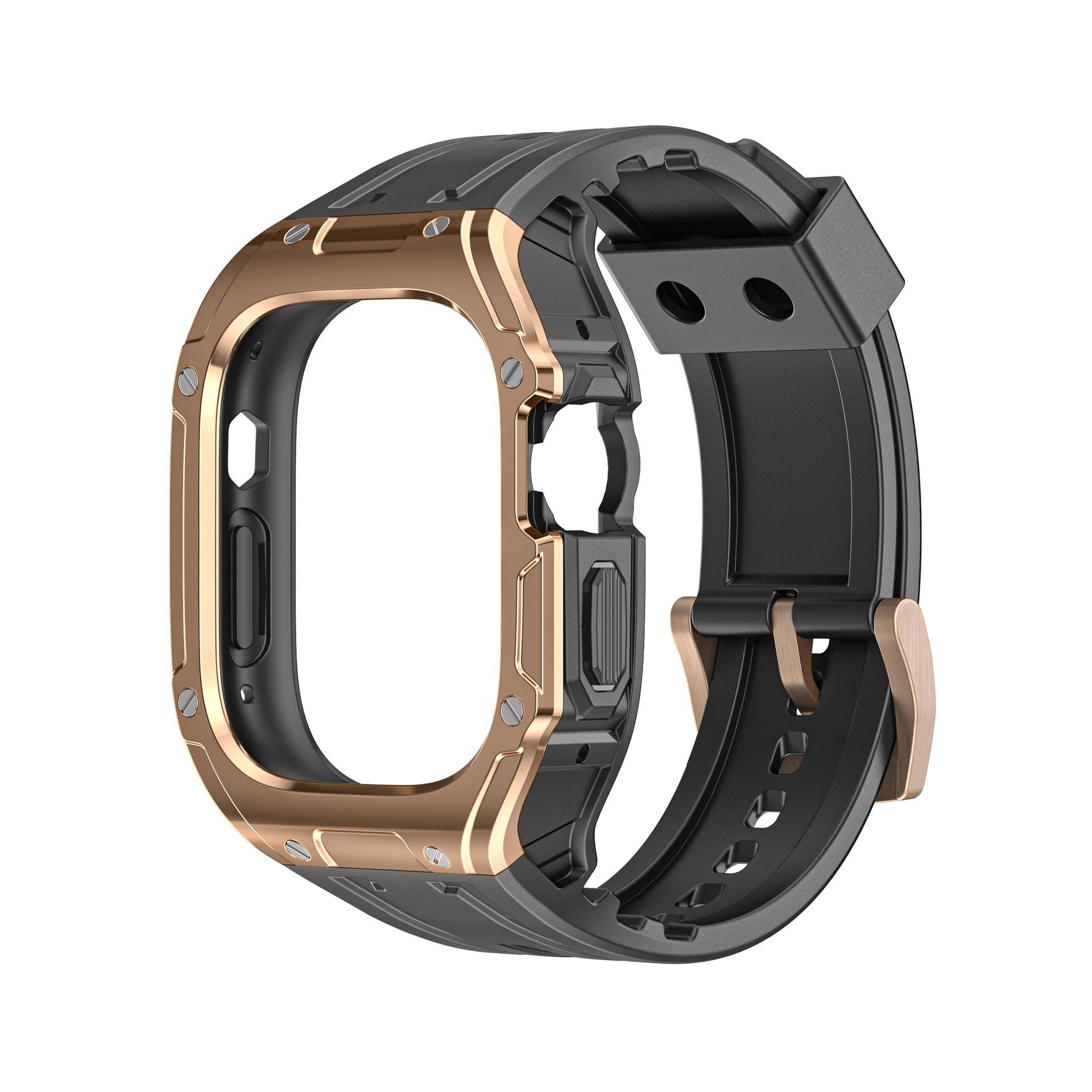 FELIXLEO Uhrenarmband Hülle für Apple Watch iwatch8Ultra49mm Schutzhülle