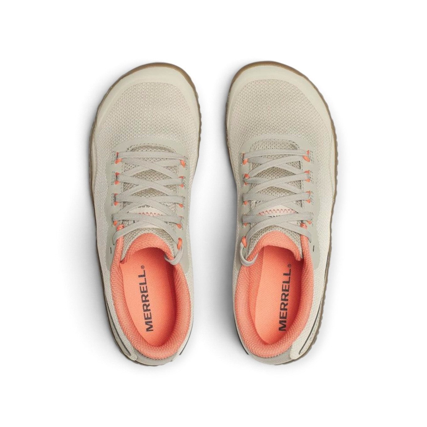 Merrell Vapor Glove 7 (Barfussschuhe) beige/grau Damen Laufschuh