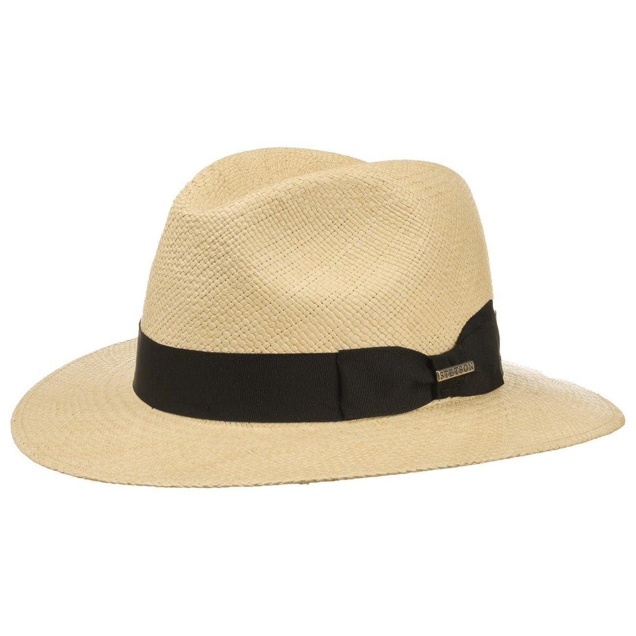 Stetson Sonnenhut (1-St) Panamahut mit Ripsband, Made in Ecuador