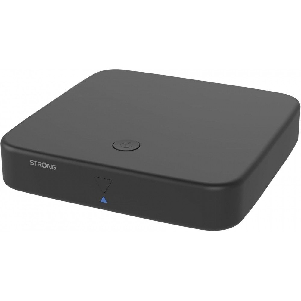 Strong SRT 423 AndroidTV Schwarz Sat Fernseher TV-Adapter, Android-Betriebssystem, WLAN und Bluetooth integriert