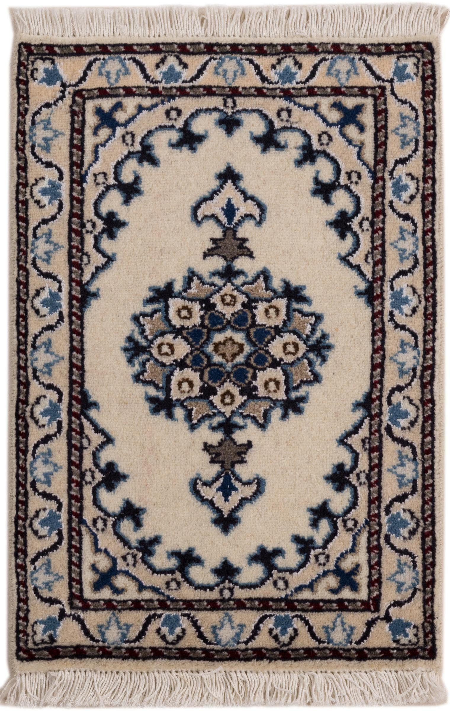 Nain Trading Orientteppich Nain 41x61 Handgeknüpfter Orientteppich / Perserteppich, rechteckig, Höhe: 12 mm