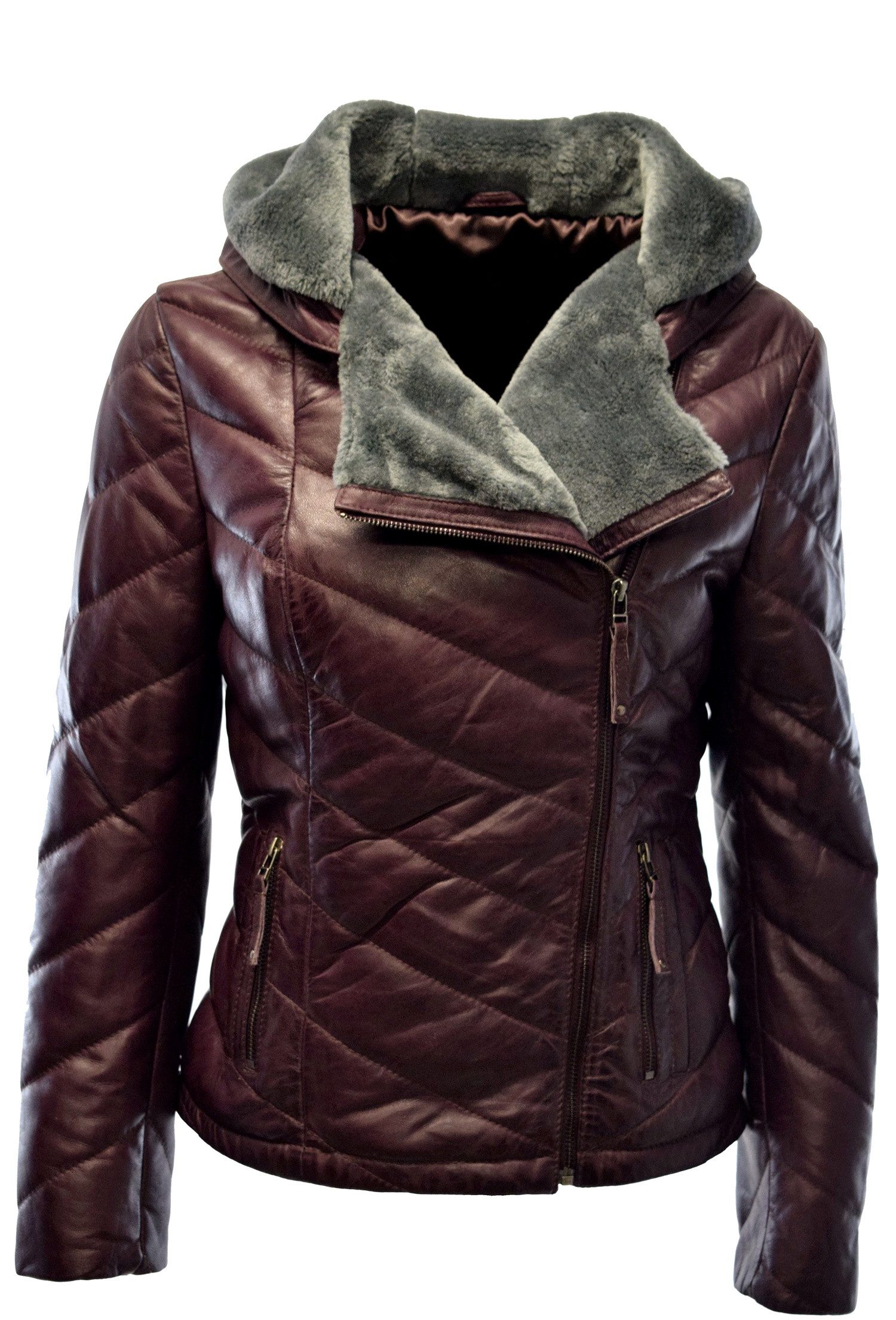 Zimmert Leather Lederjacke Mariella Stepp-Lederjacke aus weichem Leder mit günstig online kaufen
