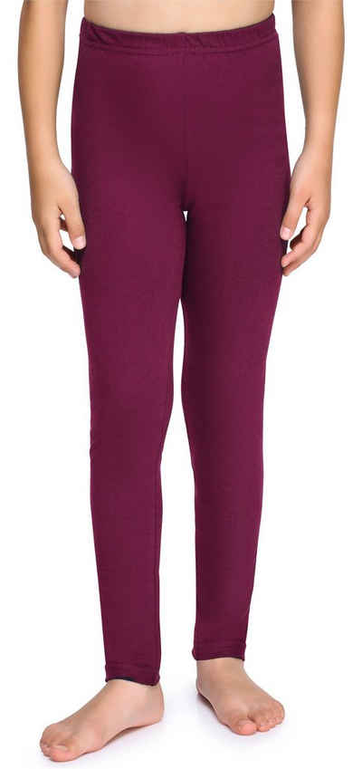 Merry Style Leggings Mädchen Lange Hose Freizeithose mit weitem Bein MS10-225 (1-tlg) aus Baumwolle, elastischer Bund