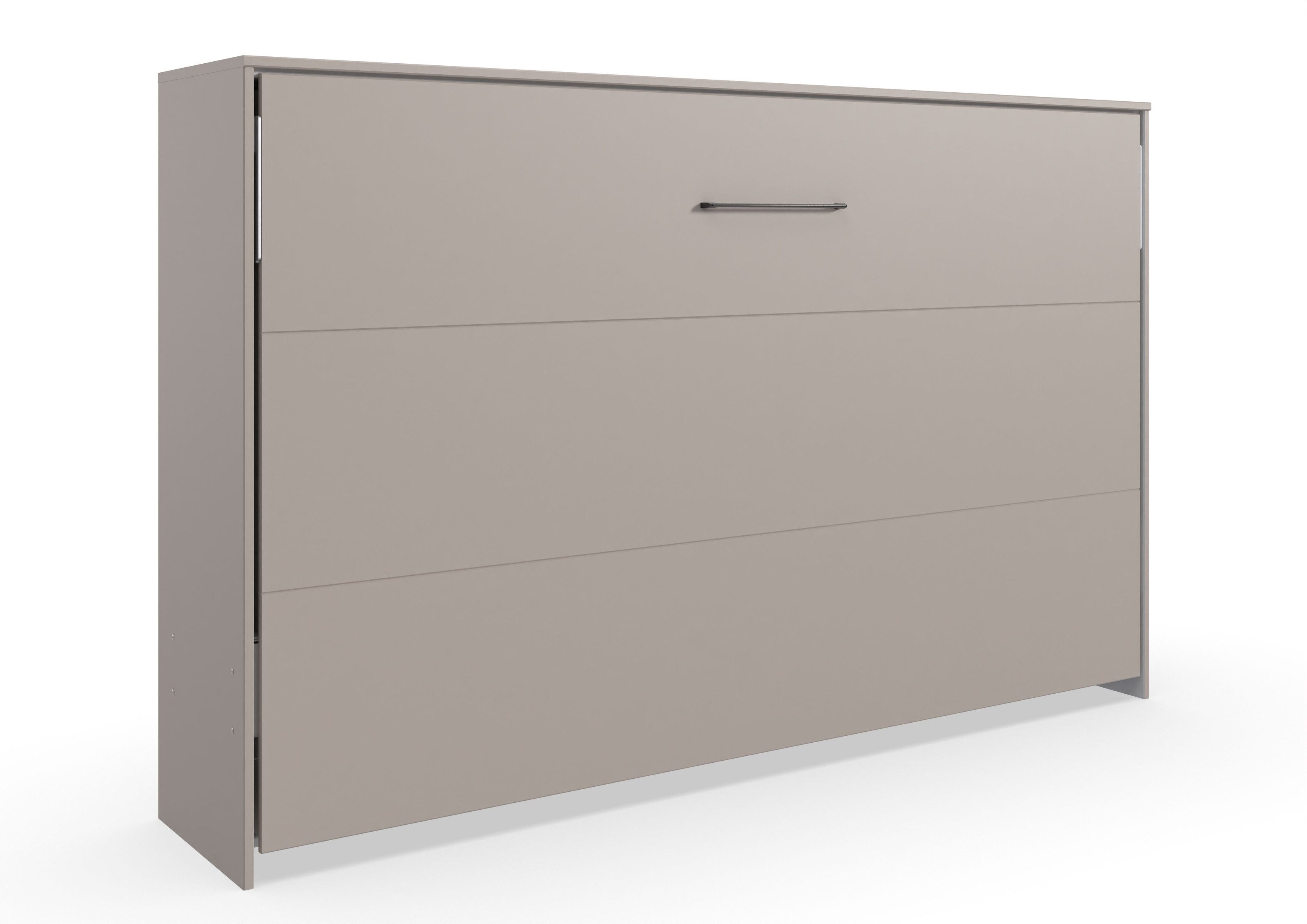 freiraum Schrankbett BAHAMAS Liegefläche 120x200cm, SAHARAGRAU - 212x134x43cm (BxHxT)