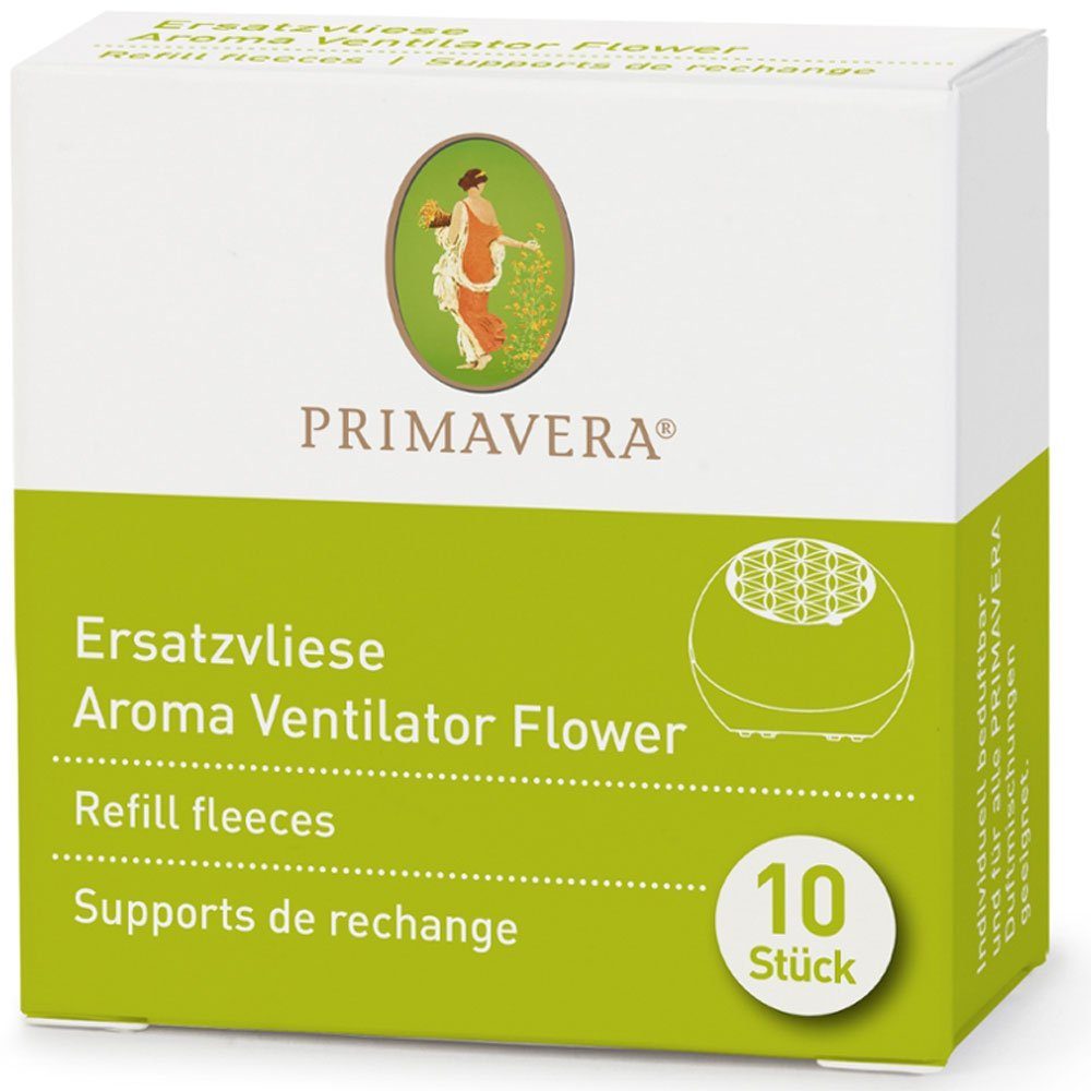 Primavera Life GmbH Raumduft Ersatzvliese Aroma Ventilator Flower, 10 Stk.