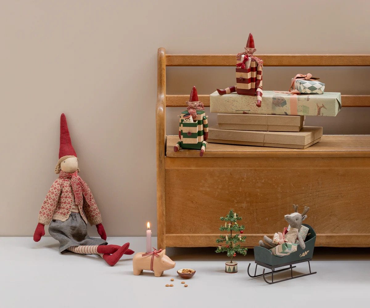 Maileg Kerzenständer Maileg Kerzenständer Holzschwein günstig online kaufen