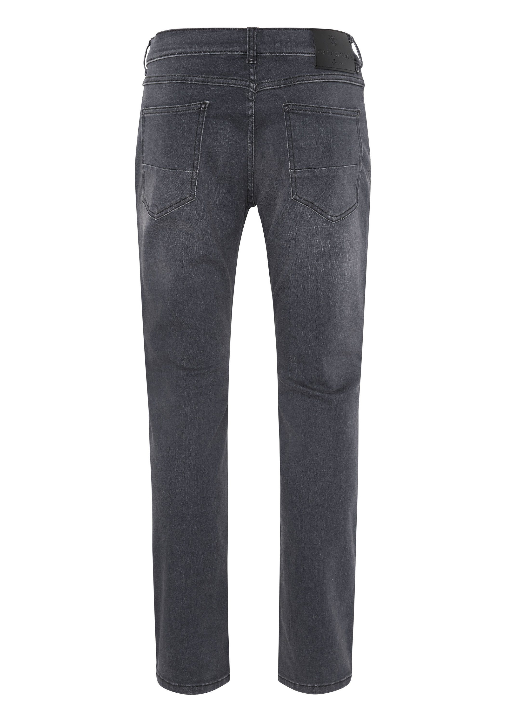 Oklahoma Jeans Slim-fit-Jeans mit dezenter Waschung günstig online kaufen
