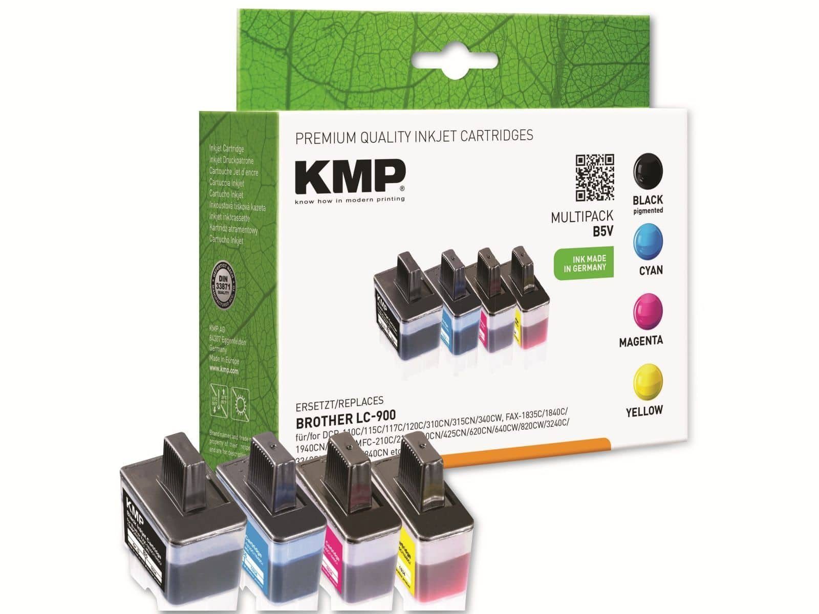 KMP KMP Tintenpatronen-Set kompatibel für Tintenpatrone Brother