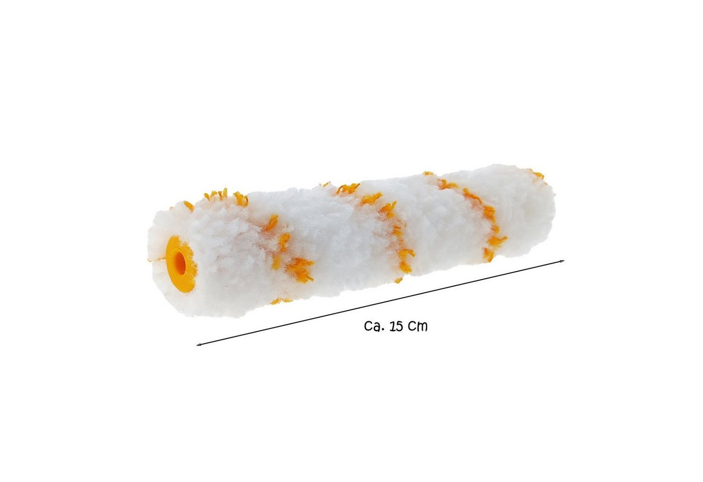 Thumbnail - varivendo Farbwalze 10 x varivendo Gelbfaden 15 cm (Set, 10-St., Gelbfaden Farbrollen), Farbroller Farbwalze Streichroll...