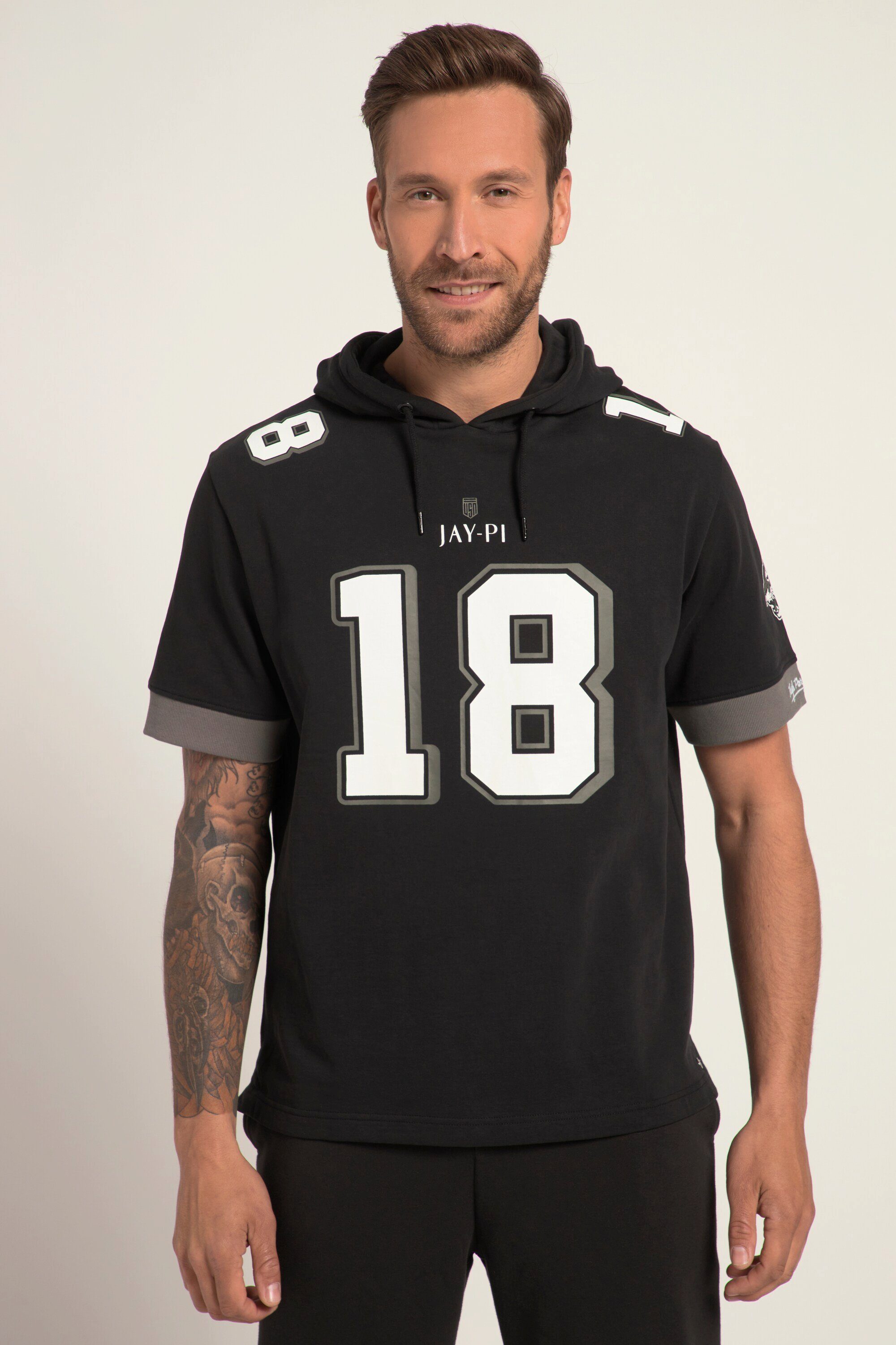 JP1880 Sweatshirt Hoodie American Football Halbarm günstig online kaufen