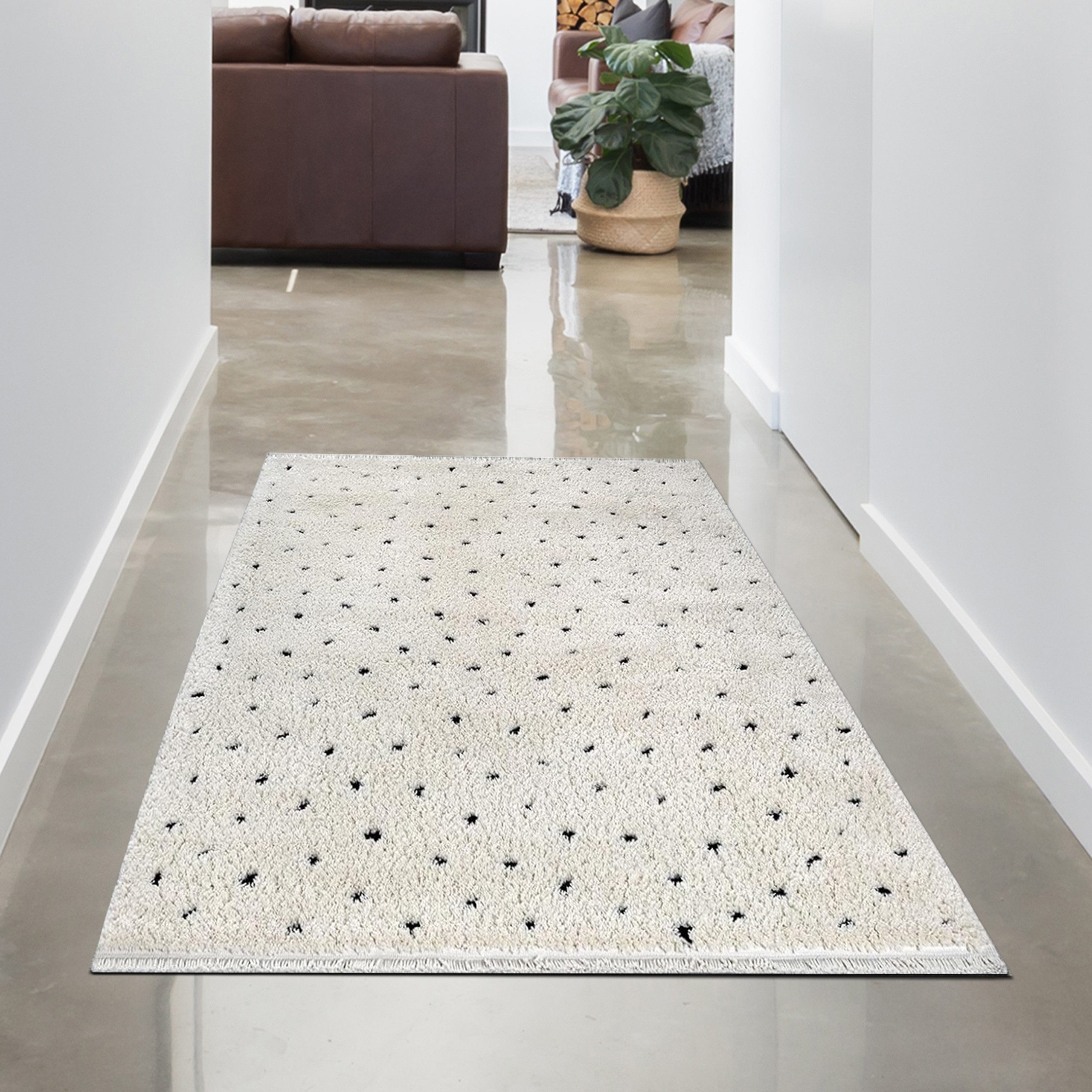 Carpetia Teppich Moderner Hochflorteppich weich und stilvoll, rechteckig günstig online kaufen