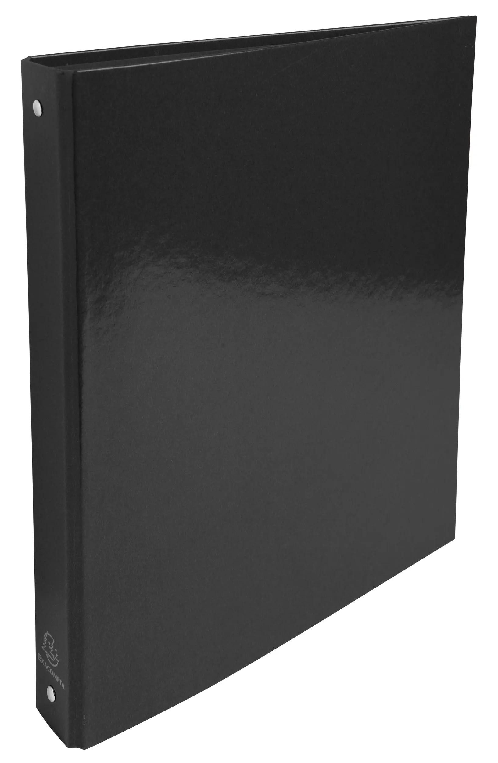 Ringbuchmappe 10x Ringbuch Karton 4Ring 30mm Rücken 40mm 32x26cm A4 Schwarz 519291E