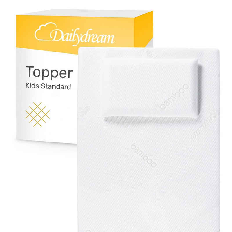 Topper Viscoelastische Baby Matratzenauflage mit Memory Foam Effekt, Dailydream, 5 cm hoch