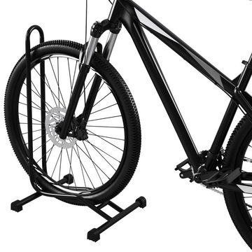 Wellgro Fahrradhalter 2 x Fahrradständer - Fahrradhalter - Stahl - sicherer Stand
