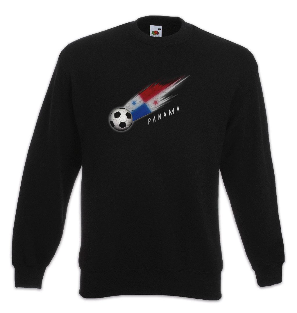 Sweatshirt Panama Football Comet I Sweatshirt Panamaisch Panamanian Fußball Fahne