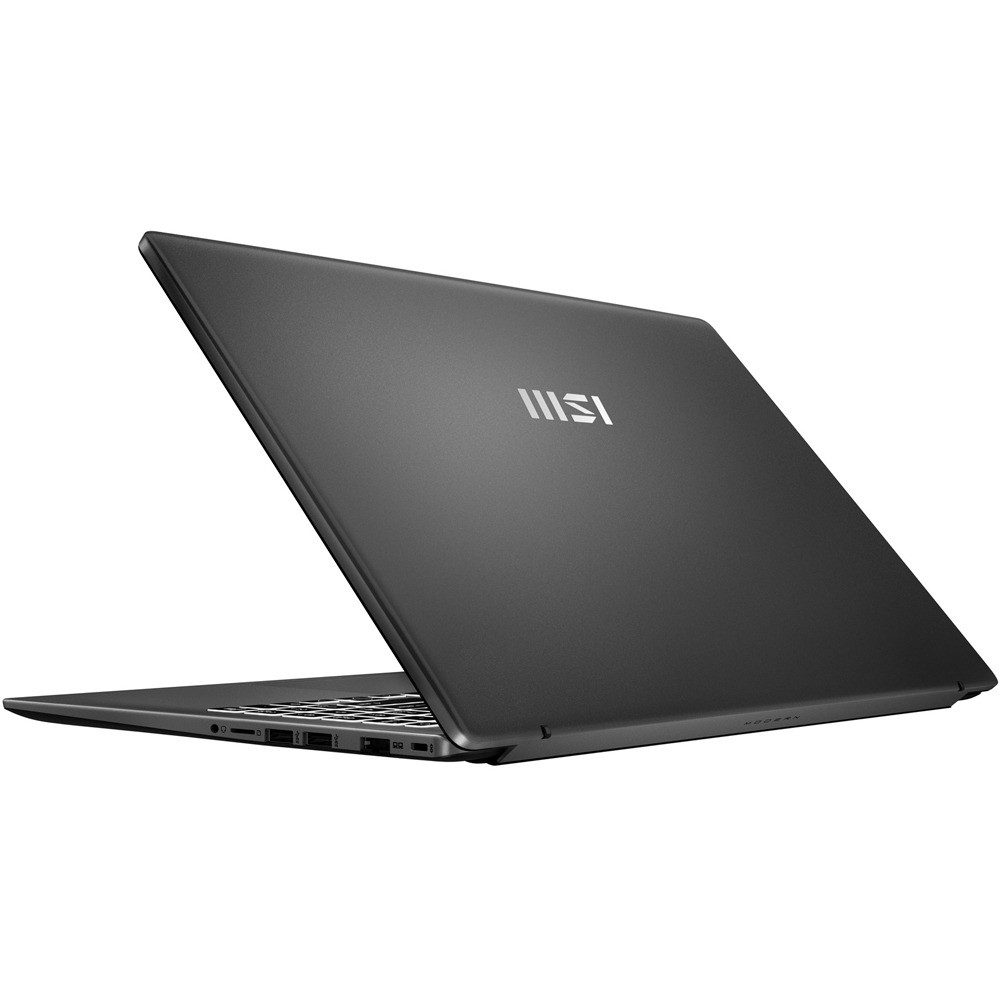 MSI Modern 15 F13MG-651 Laptop Intel Core i5 4,60Ghz 16GB RAM Windows 11 Notebook (39,6 cm/15,6 Zoll, Intel Core i5 1334U, Intel Iris X Graphics, 16 GB, 512 GB SSD, Webcam-Shutter, Hi-Res-Audio Ready, 180°-Scharnier)