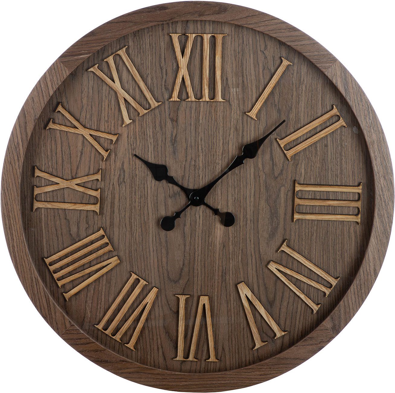 GILDE Wanduhr Wanduhr rund Wendell