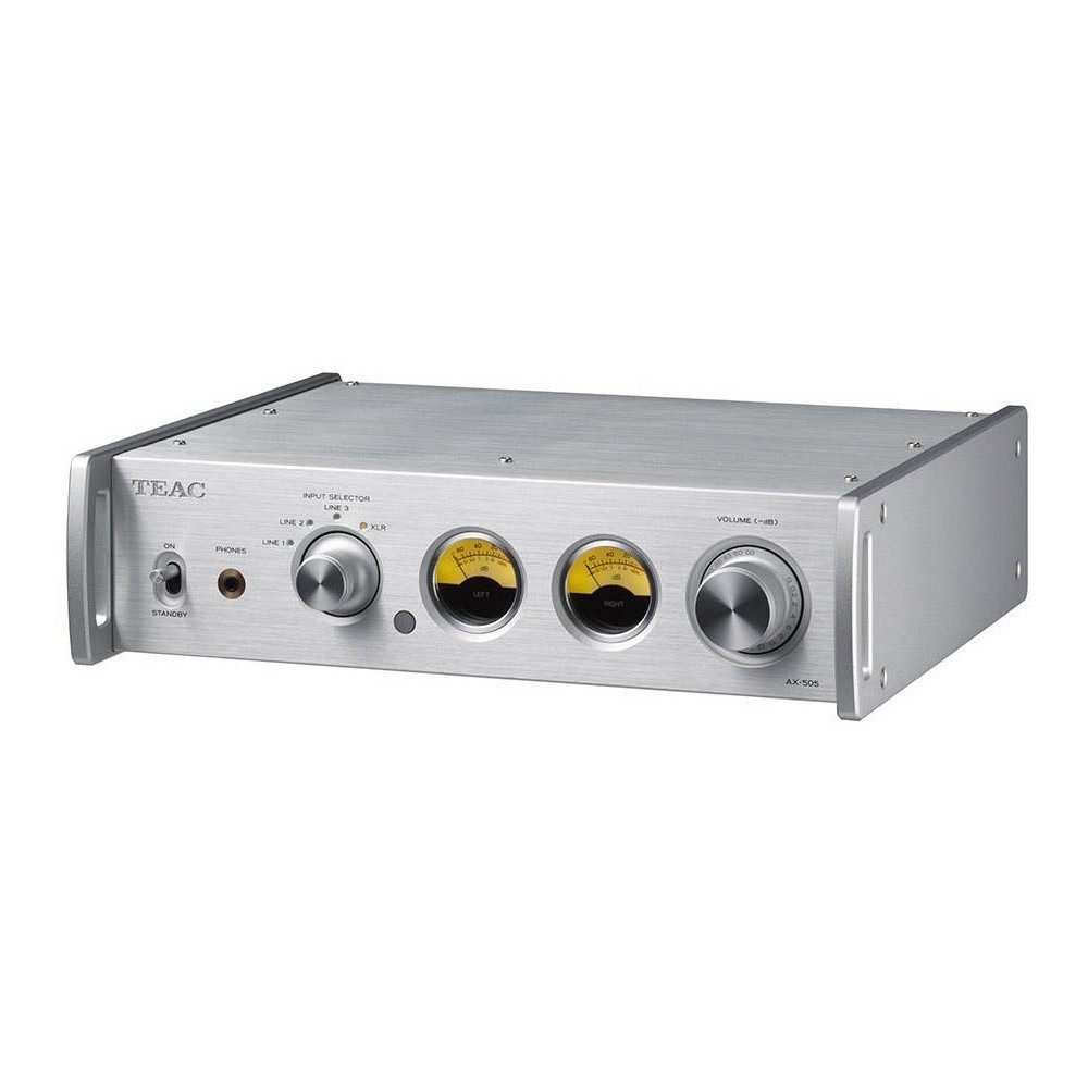 TEAC Teac AX-505-S Vollverstärker - Hochwertiger Stereo-Verstärker. Vollverstärker (115 W, Hochwertiger Stereo-Vollverstärker)