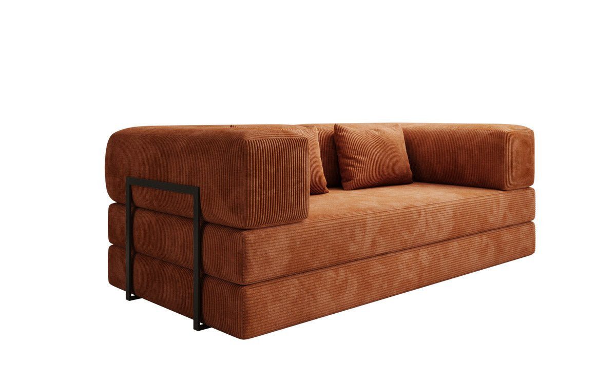 Luxusbetten24 Sofa Designer Sofa Lazy 3 Sitzer, mit Aufklappfunktion und Co günstig online kaufen
