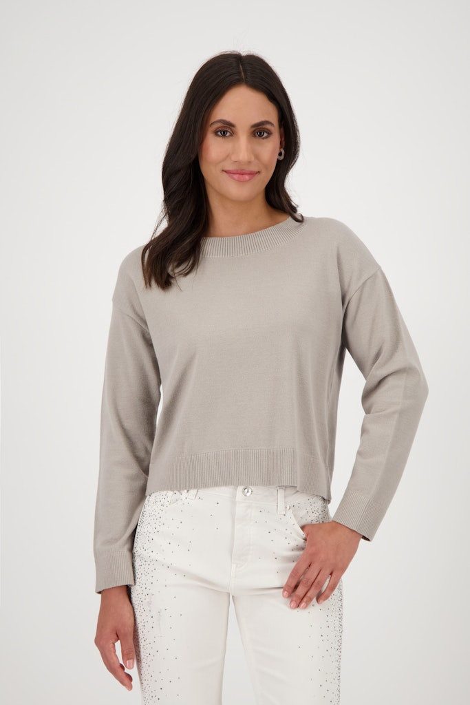 Monari Rundhalspullover günstig online kaufen
