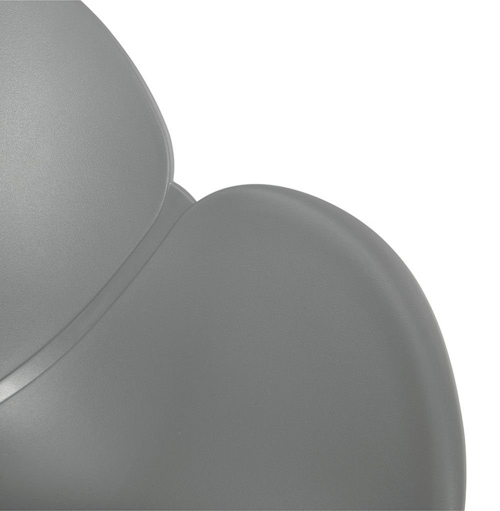 TERRA (grey) Loungesessel Plastic Polym KADIMA DESIGN 59 Esszimmerstuhl x Grau