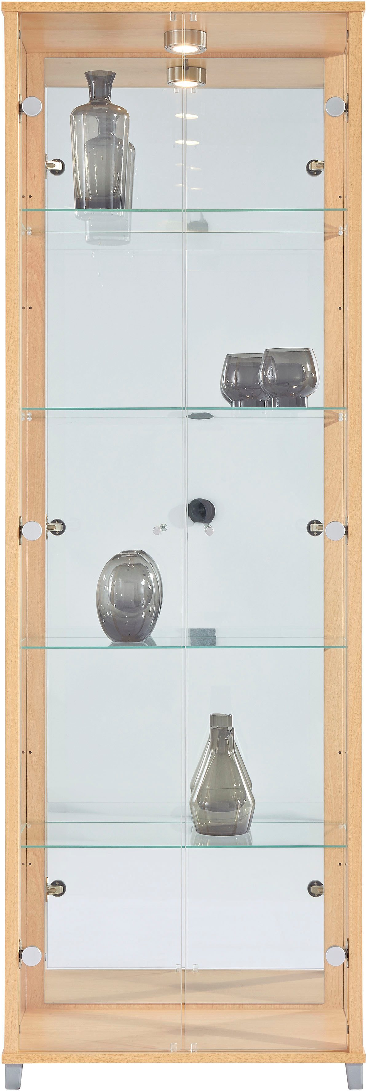 fif möbel Vitrine OPTIMA Standvitrine, Vitrinenschrank, Glasvitrine, Sammle günstig online kaufen