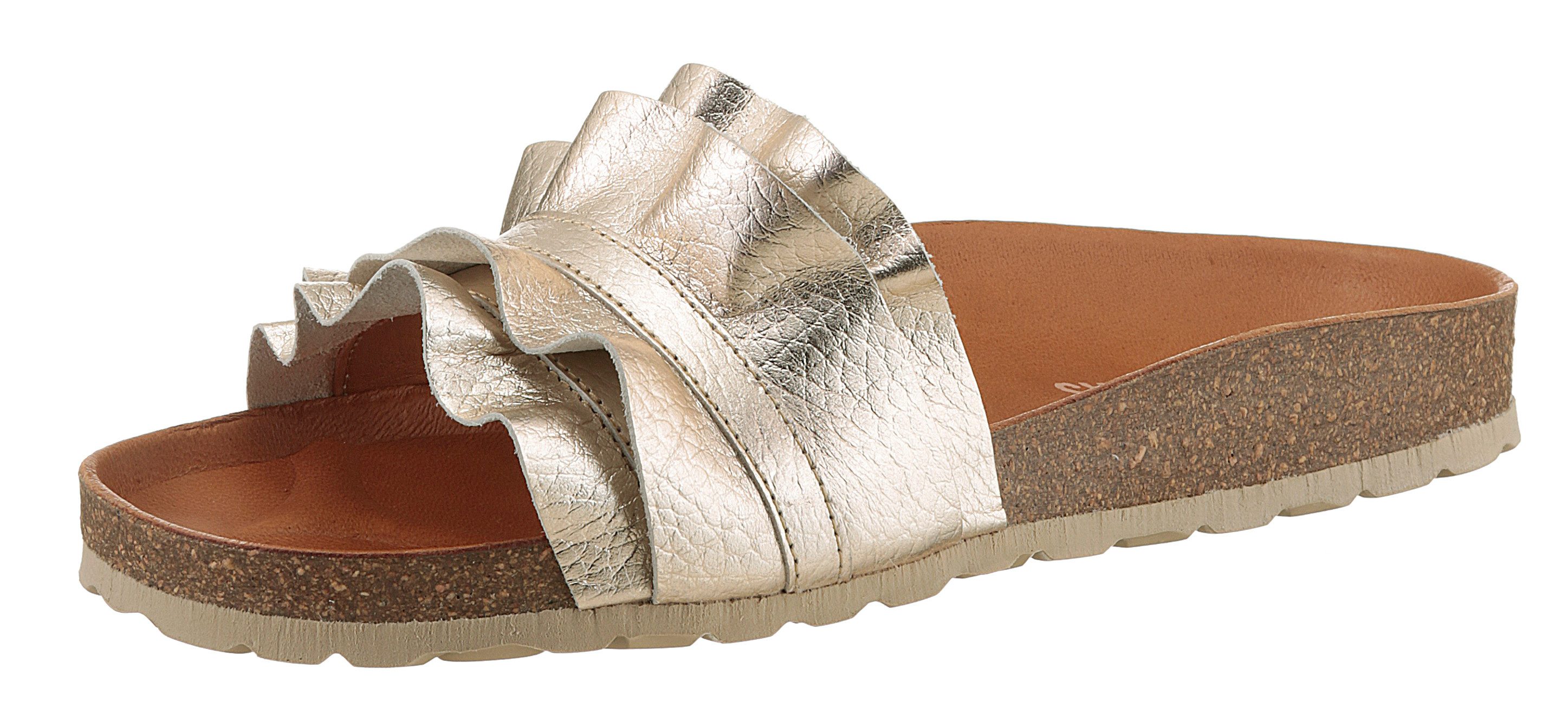 VERBENAS Rocio Roda Pantolette Sommerschuh, Strandschuh, Flat mit vorgeform günstig online kaufen