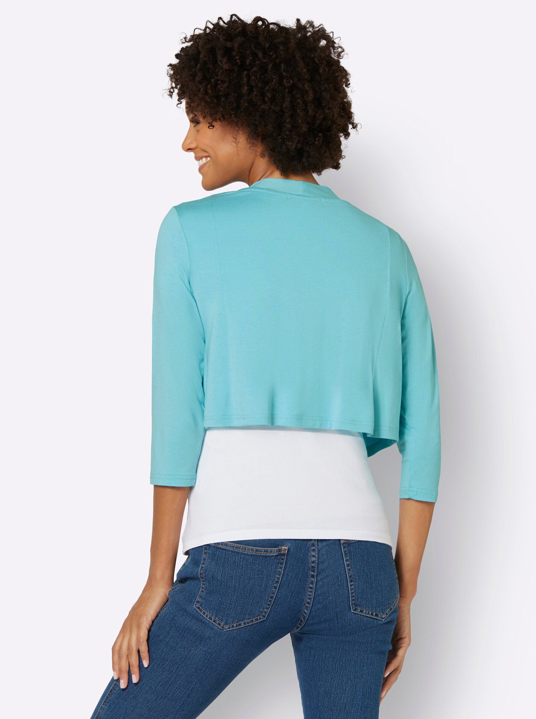 Casual Looks Shirtjacke "Bolero" 1 Stk. tlg. günstig online kaufen