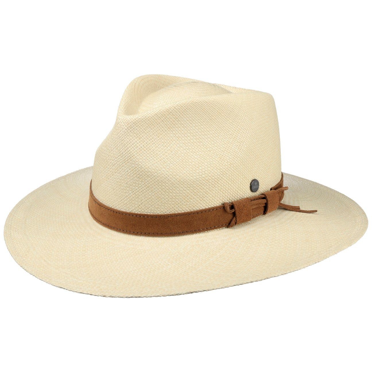 Lierys Sonnenhut (1-St) Strohhut mit Lederband, Made in Ecuador