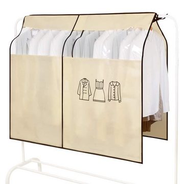 Lubgitsr Kleidersack Abdeckung Kleiderständer 90 × 110cm Anti-Staub Abdeckung Staubschutz (1 St)
